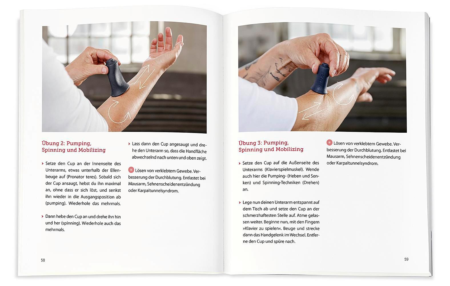 Beispielinhalt (Bild) Das HandHeilbuch