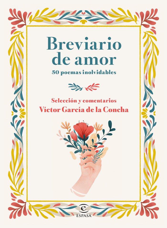 Vorderes Coverbild Breviario de amor : 50 poemas inolvidables