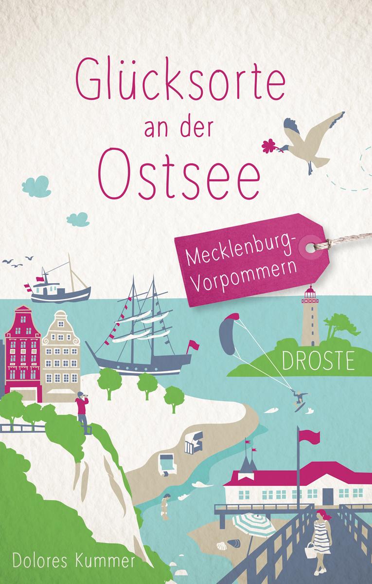 Vorderes Coverbild Glücksorte an der Ostsee