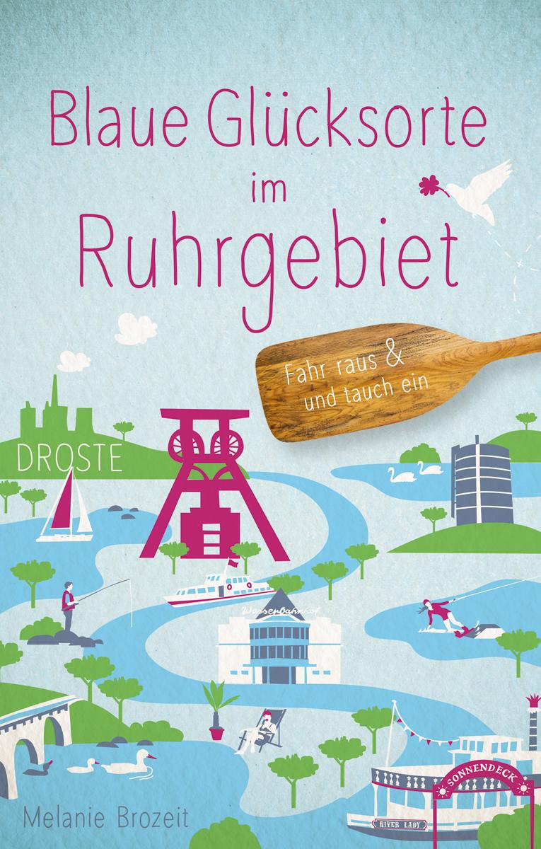 Vorderes Coverbild Blaue Glücksorte im Ruhrgebiet