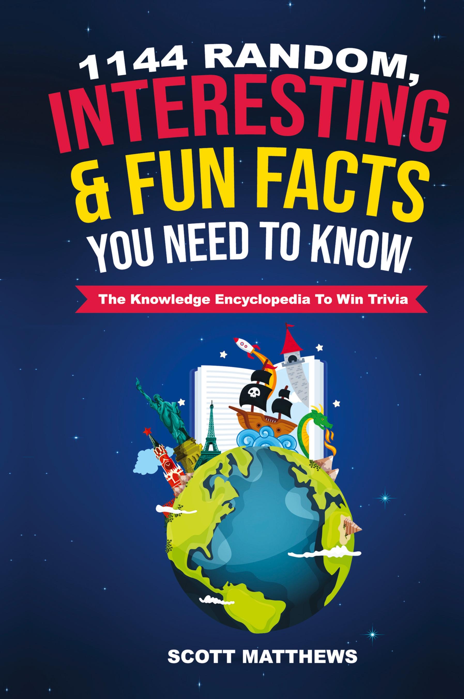 Vorderes Coverbild 1144 Random, Interesting & Fun Facts You Need To Know - The Knowledge Encyclopedia To Win Trivia