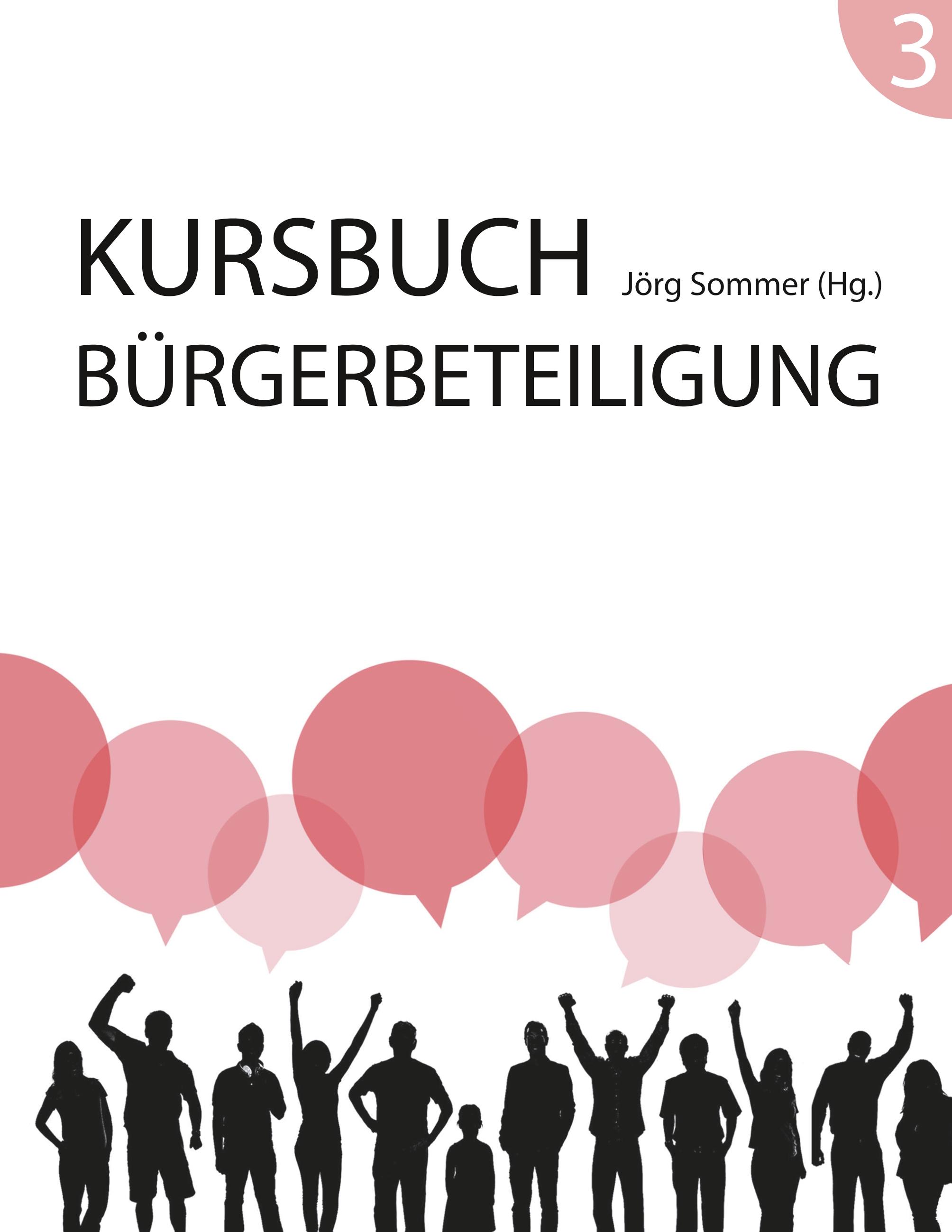 Vorderes Coverbild Kursbuch Bürgerbeteiligung #3
