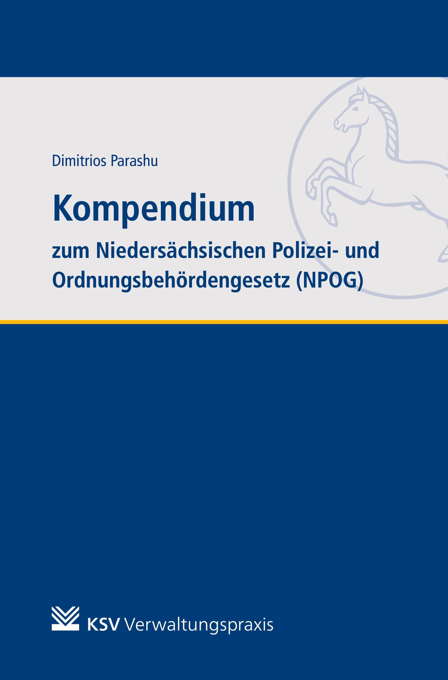 Vorderes Coverbild Kompendium zum Niedersächsischen Polizei- und Ordnungsbehördengesetz