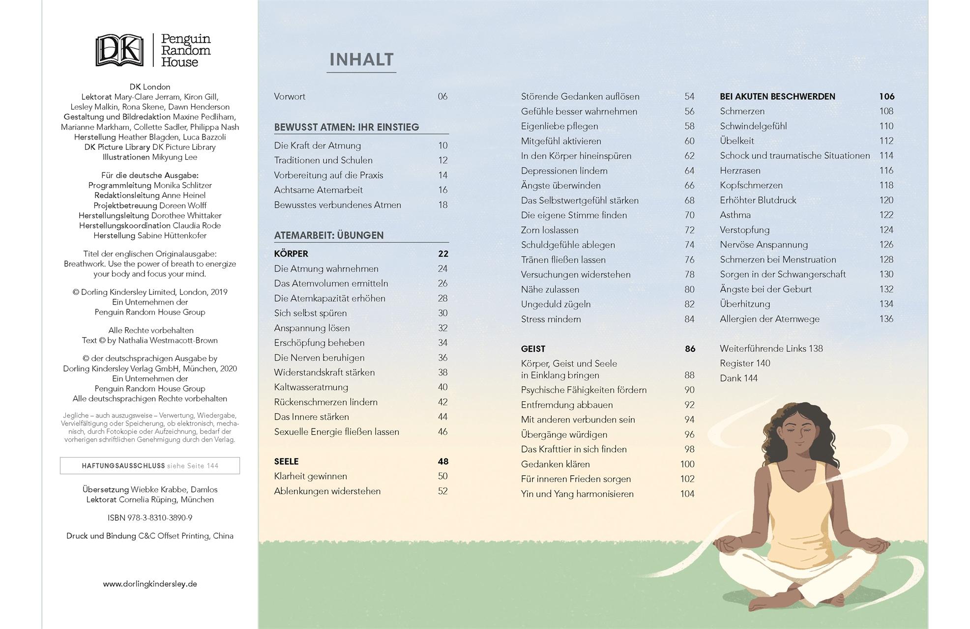 Beispielinhalt (Bild) Self-Care Collection. Atemtherapie