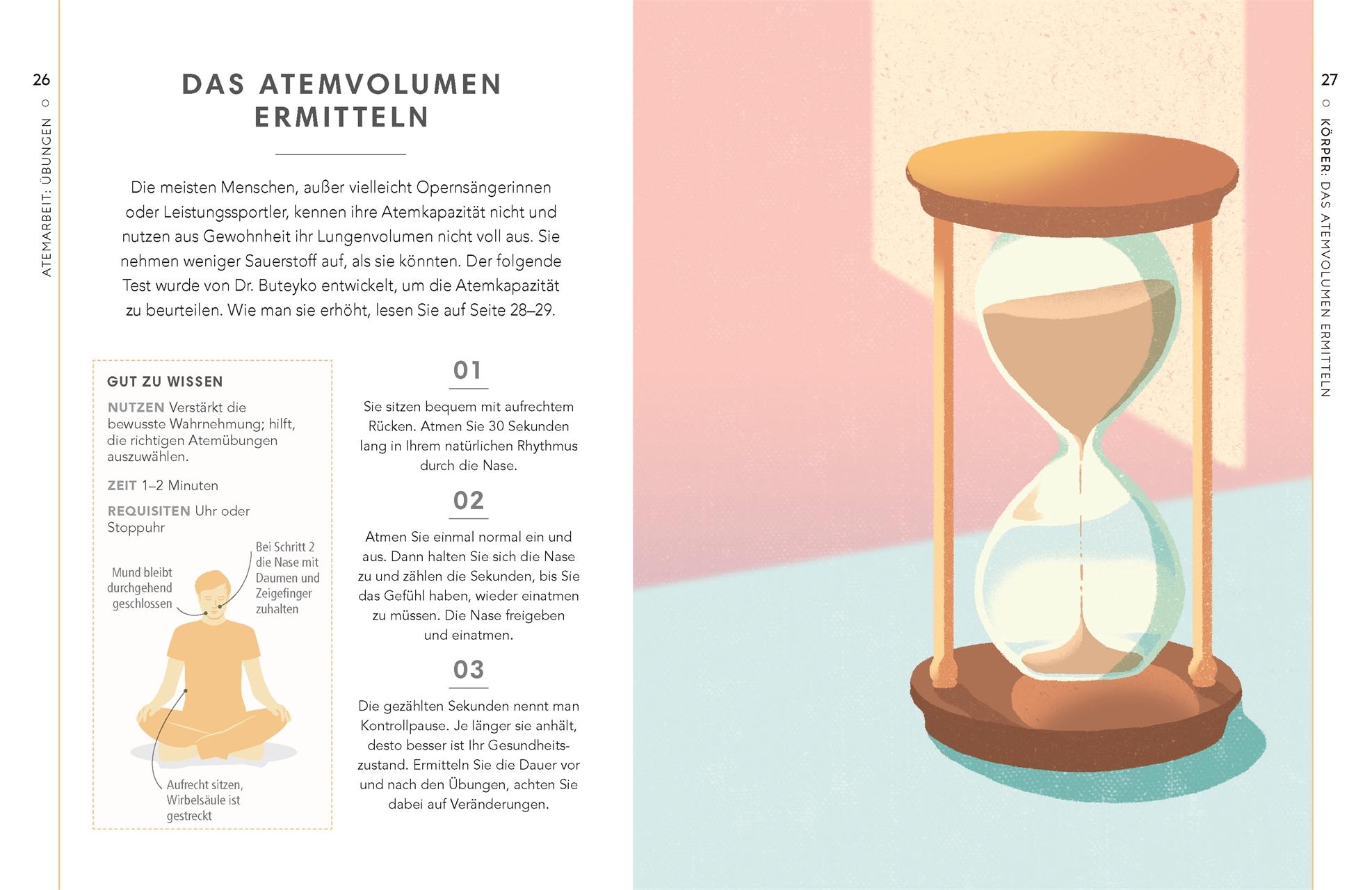 Beispielinhalt (Bild) Self-Care Collection. Atemtherapie
