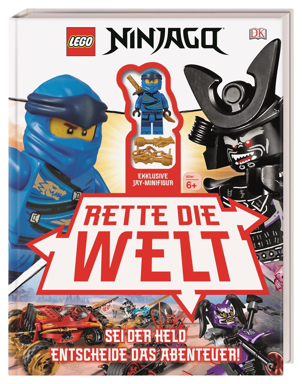 Vorderes Coverbild LEGO® NINJAGO®  Rette die Welt