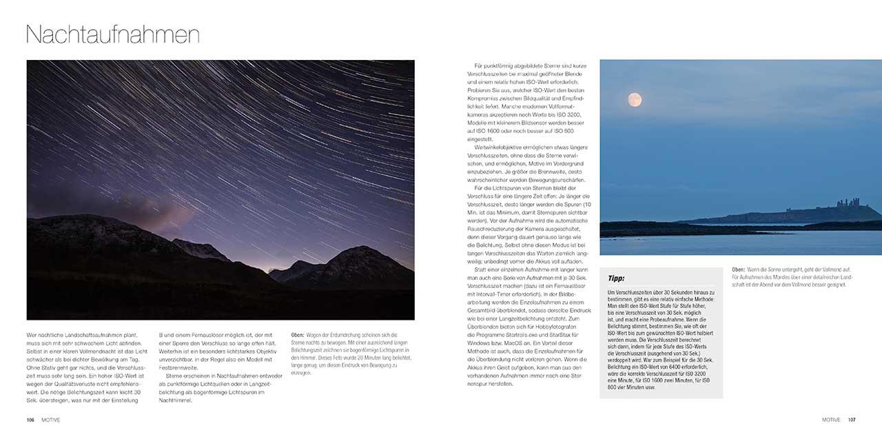 Beispielinhalt (Bild) Masterclass Landschaftsfotografie