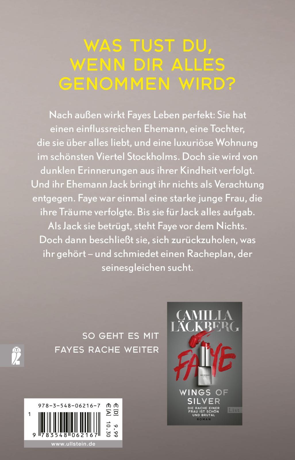 Rückseitencover Golden Cage. Die Rache einer Frau ist schön und brutal