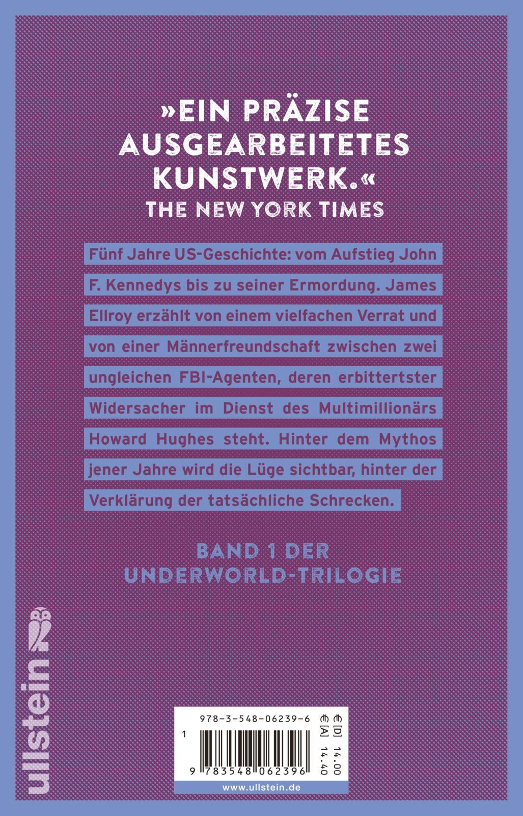 Rückseitencover Ein amerikanischer Thriller