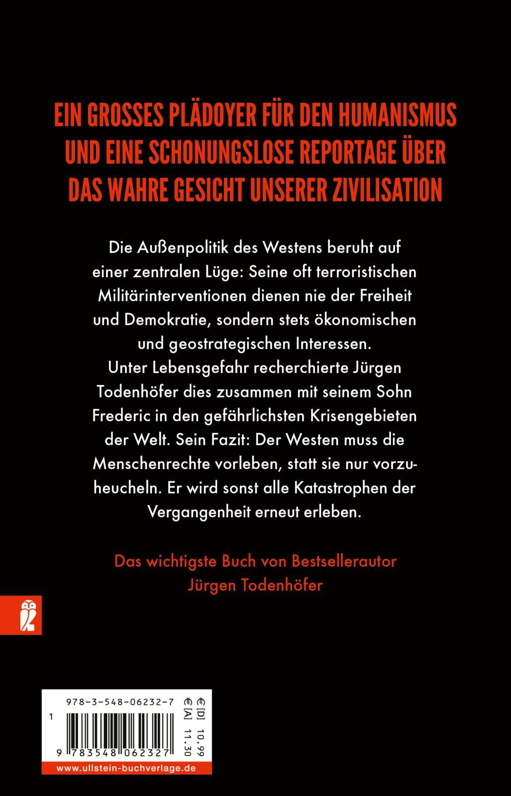 Rückseitencover Die große Heuchelei