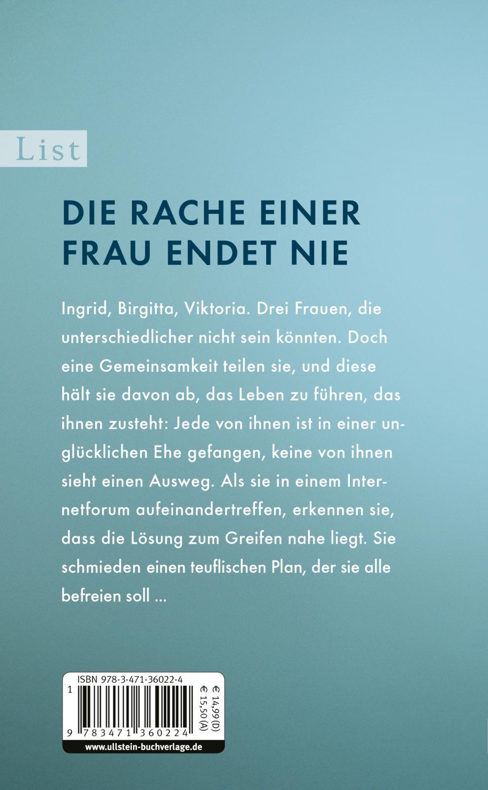 Rückseitencover No Mercy. Rache ist weiblich