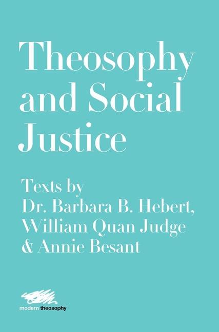 Vorderes Coverbild Theosophy and Social Justice