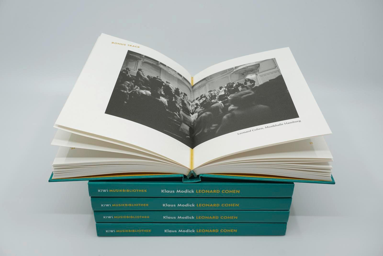 Beispielinhalt (Bild) Klaus Modick über Leonard Cohen