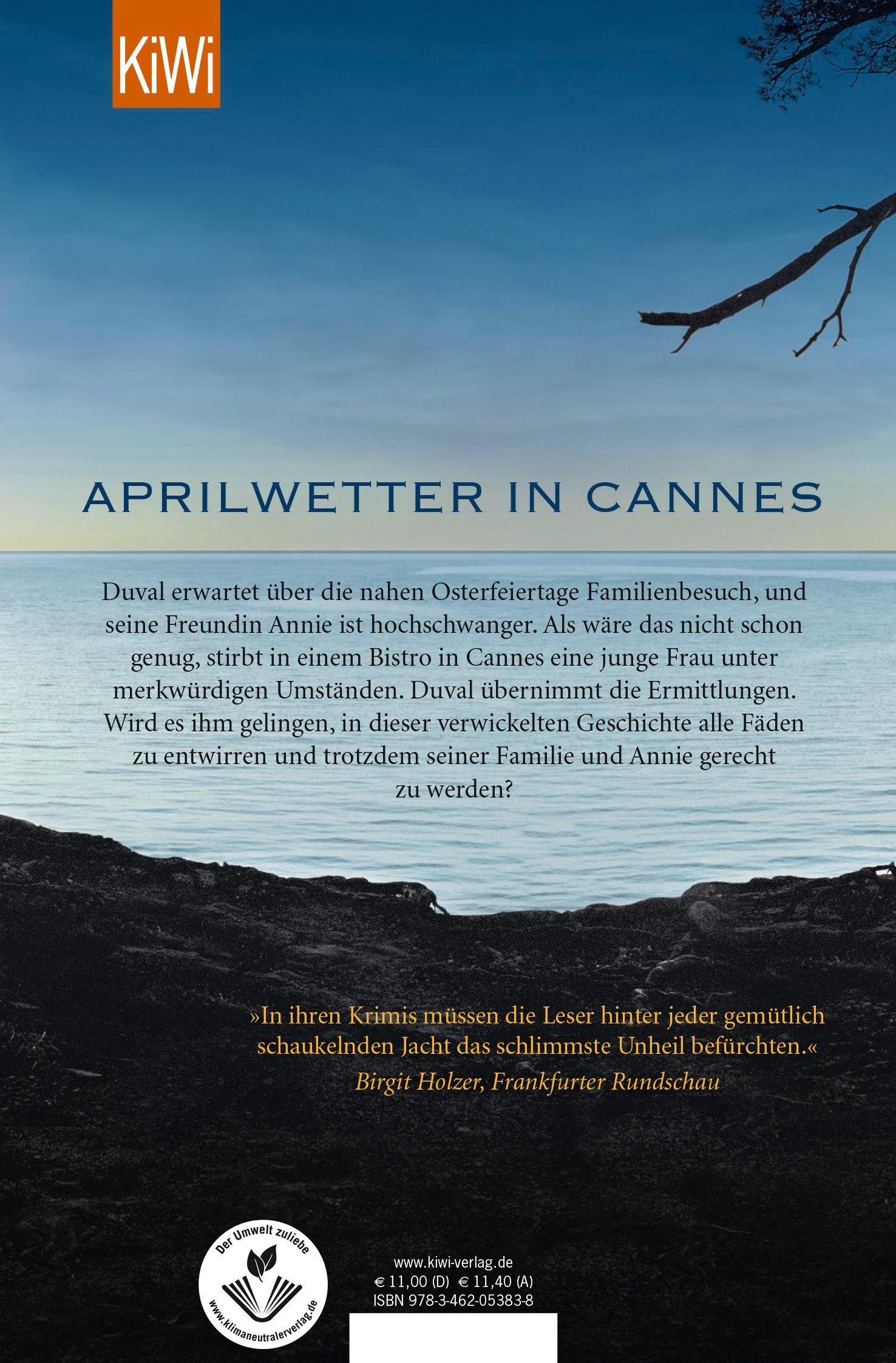 Rückseitencover Vollmond über der Côte d'Azur