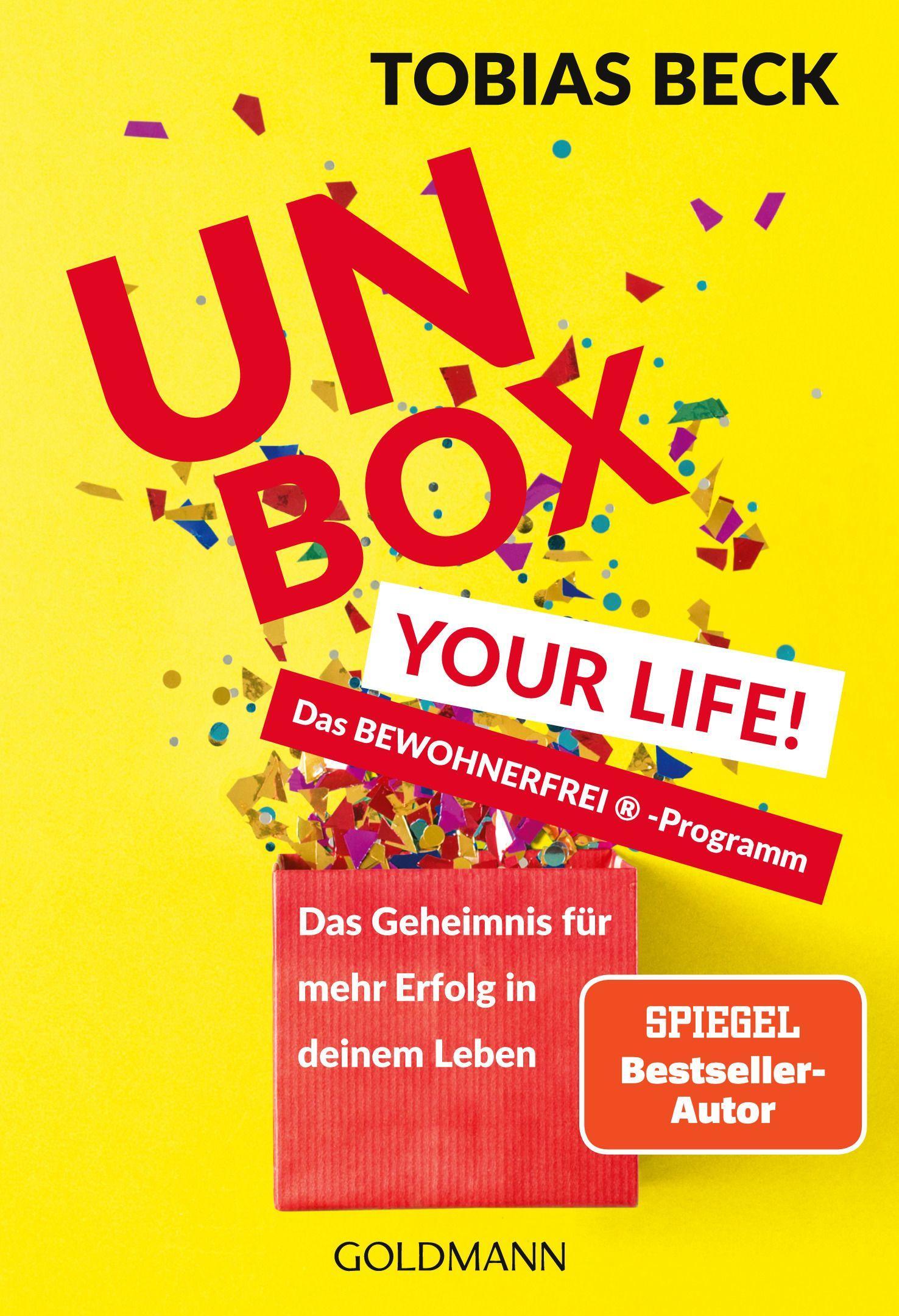 Vorderes Coverbild Unbox Your Life!