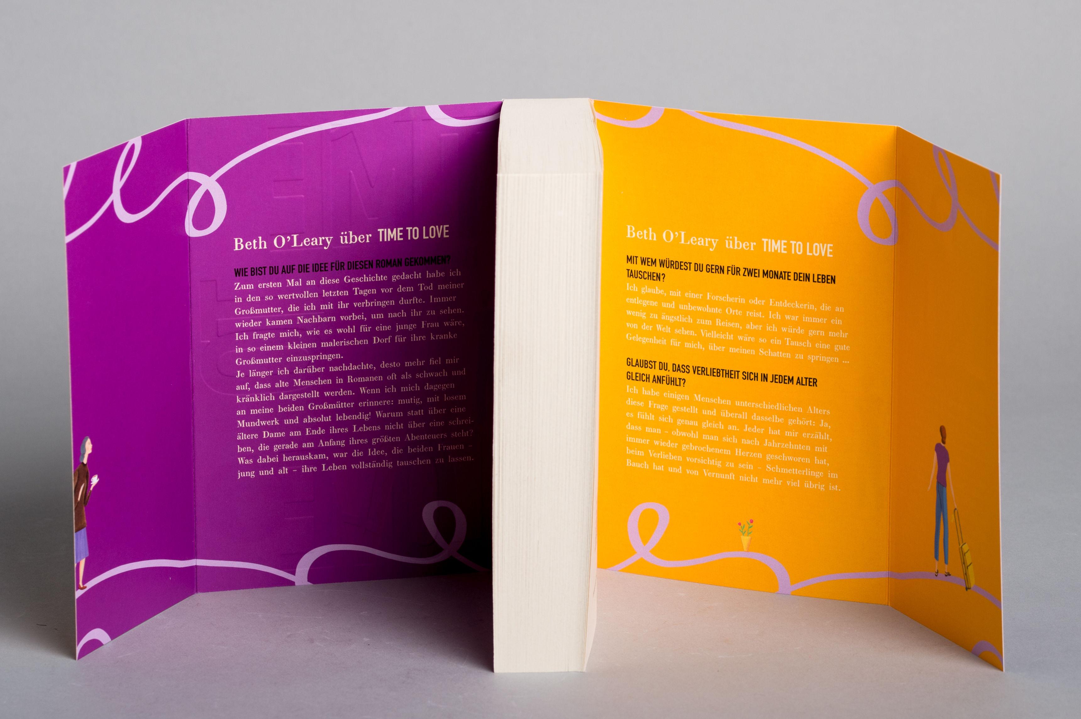 Beispielinhalt (Bild) Time to Love - Tausche altes Leben gegen neue Liebe