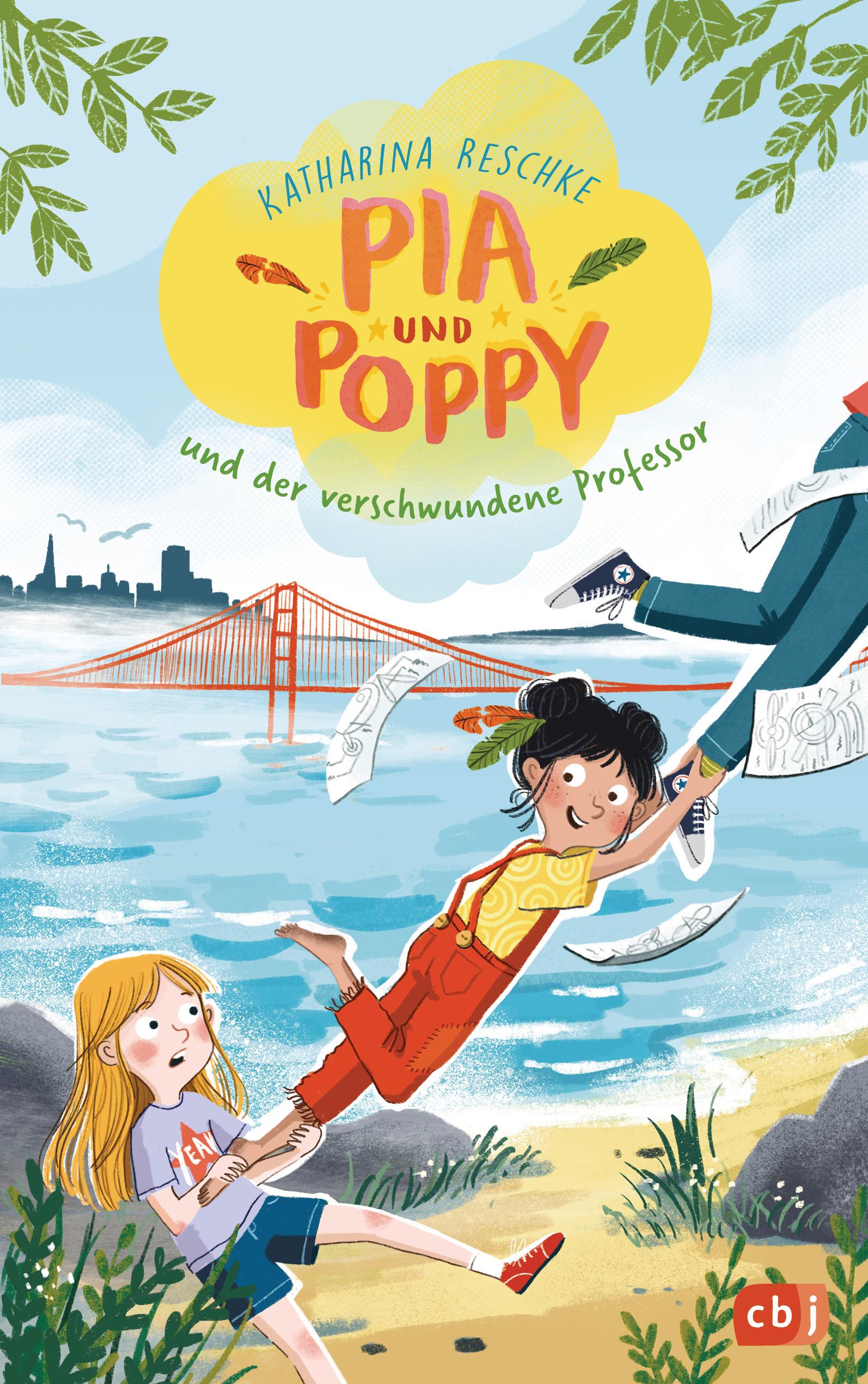 Vorderes Coverbild Pia & Poppy und der verschwundene Professor