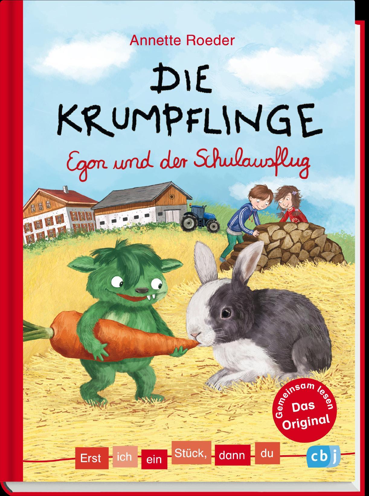 Beispielinhalt (Bild) Erst ich ein Stück, dann du - Die Krumpflinge - Egon und der Schulausflug