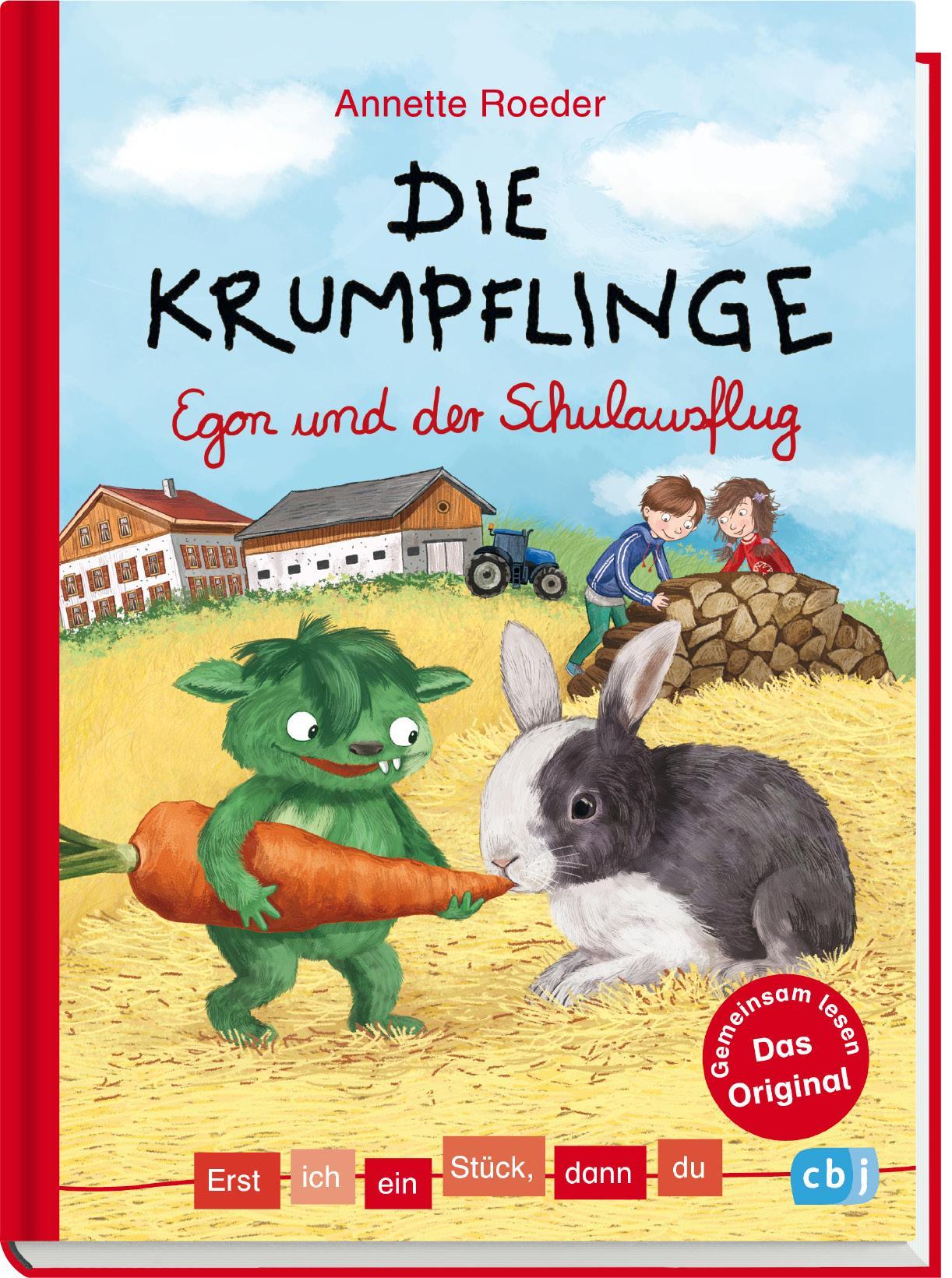 Beispielinhalt (Bild) Erst ich ein Stück, dann du - Die Krumpflinge - Egon und der Schulausflug