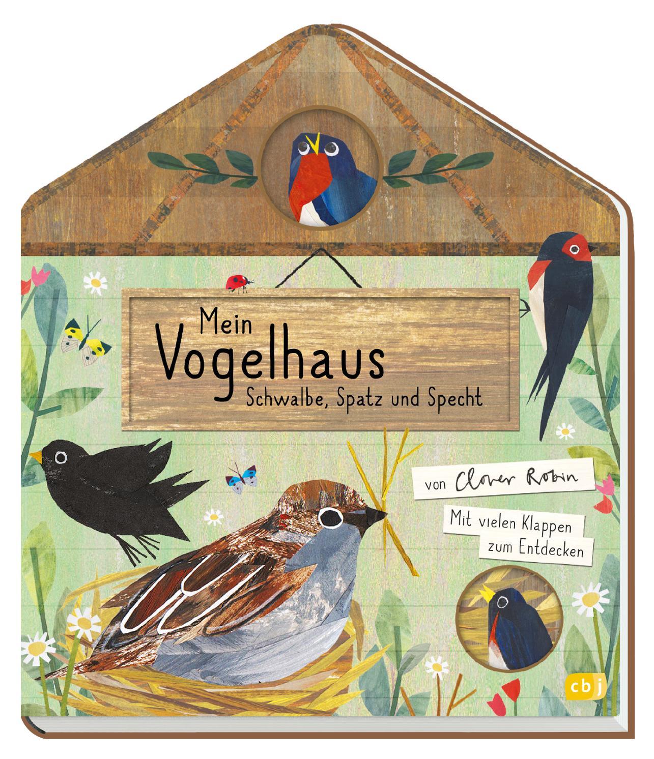 Beispielinhalt (Bild) Mein Vogelhaus - Schwalbe, Spatz und Specht