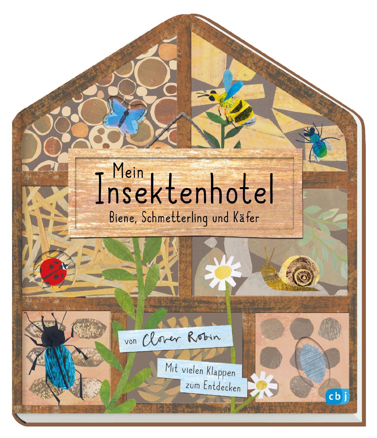Beispielinhalt (Bild) Mein Insektenhotel - Biene, Schmetterling und Käfer