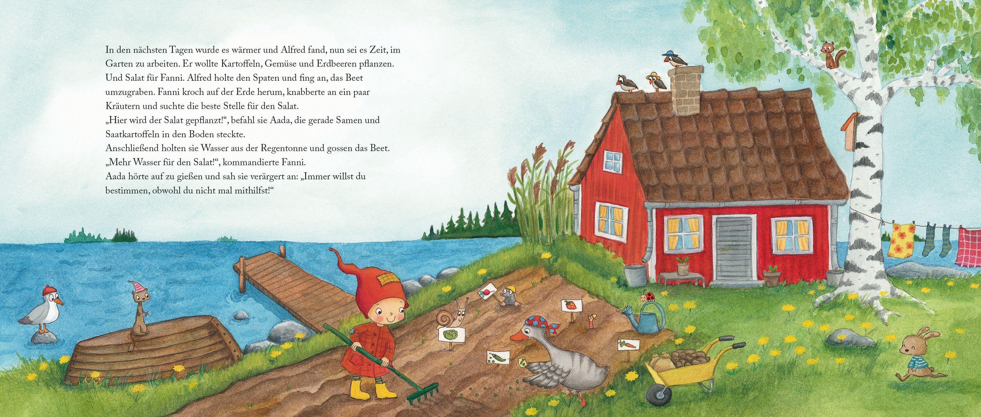 Beispielinhalt (Bild) Wichtel Alfred - Freunde hat man nie genug