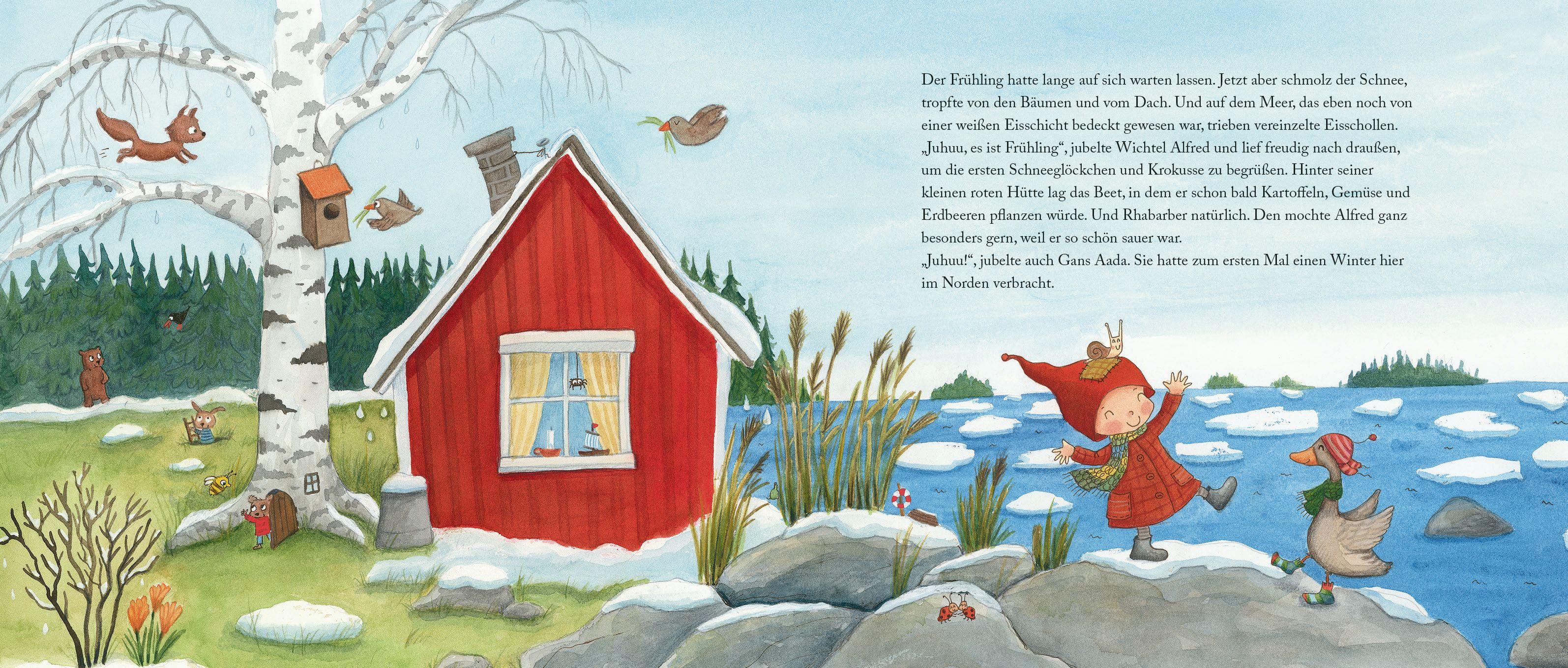 Beispielinhalt (Bild) Wichtel Alfred - Freunde hat man nie genug