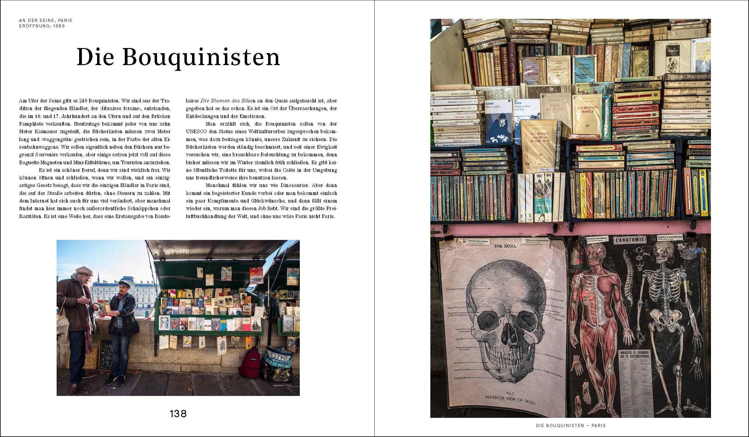 Beispielinhalt (Bild) Buchhandlungen. Eine Liebeserklärung