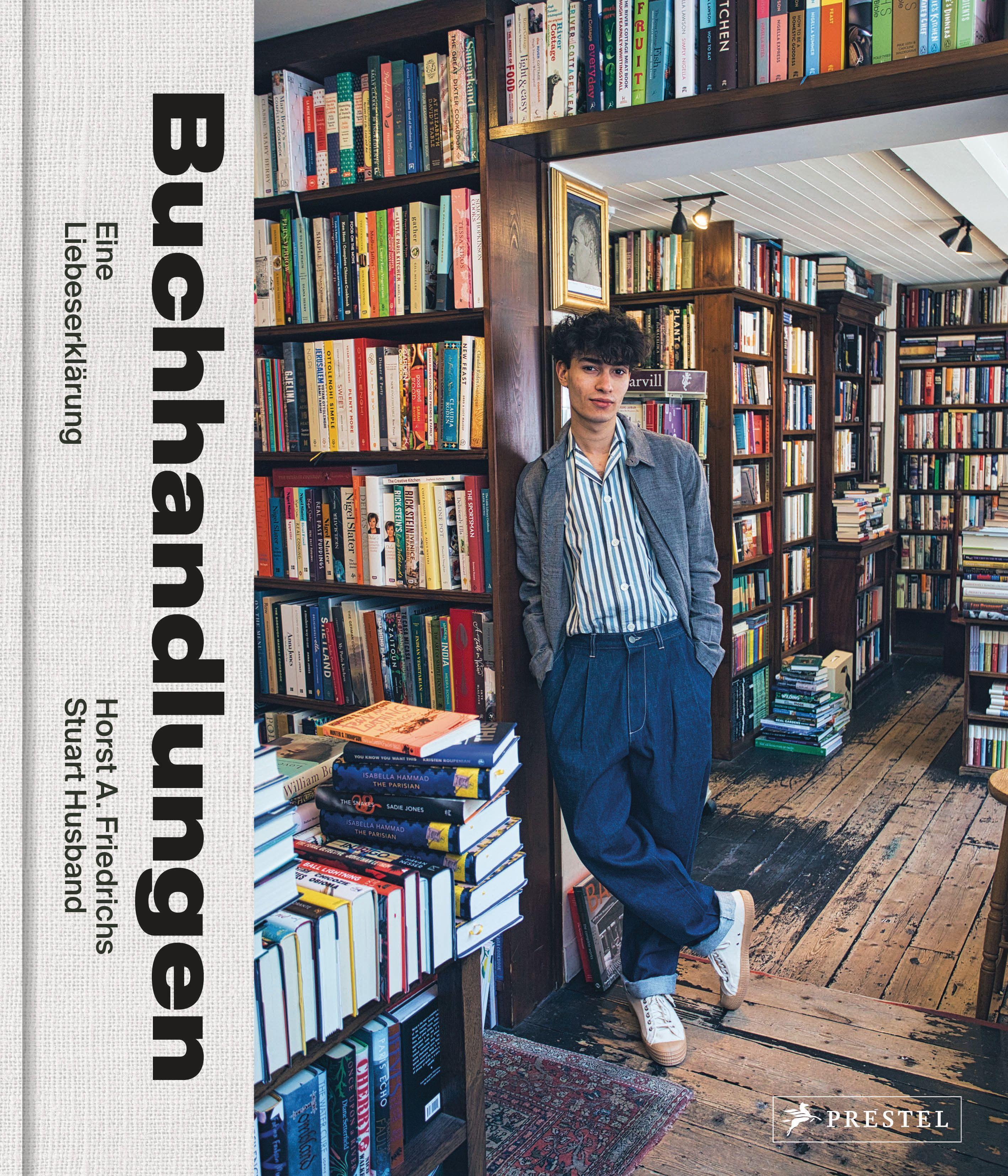 Vorderes Coverbild Buchhandlungen. Eine Liebeserklärung