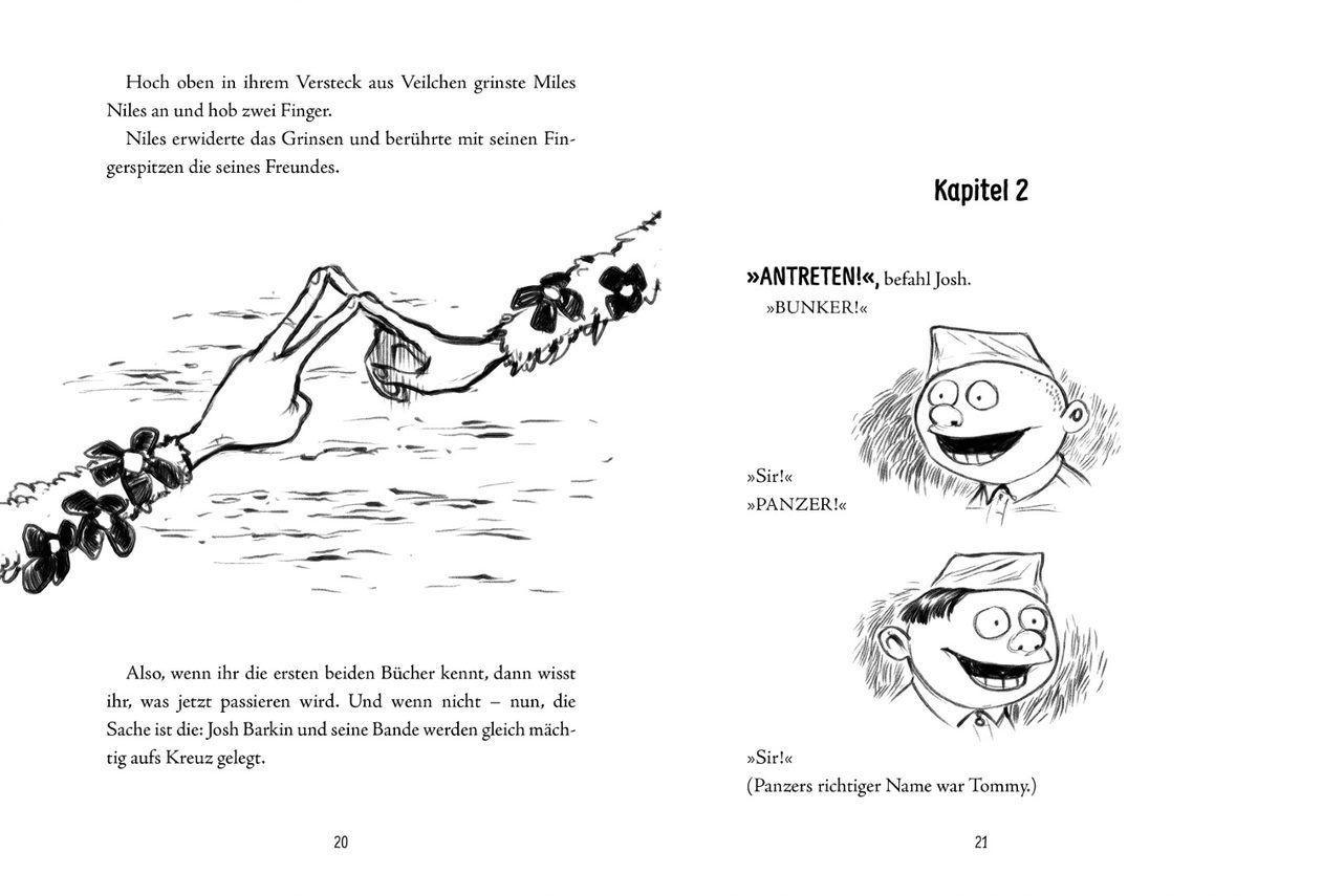 Beispielinhalt (Bild) Miles & Niles - Jetzt wird's wild