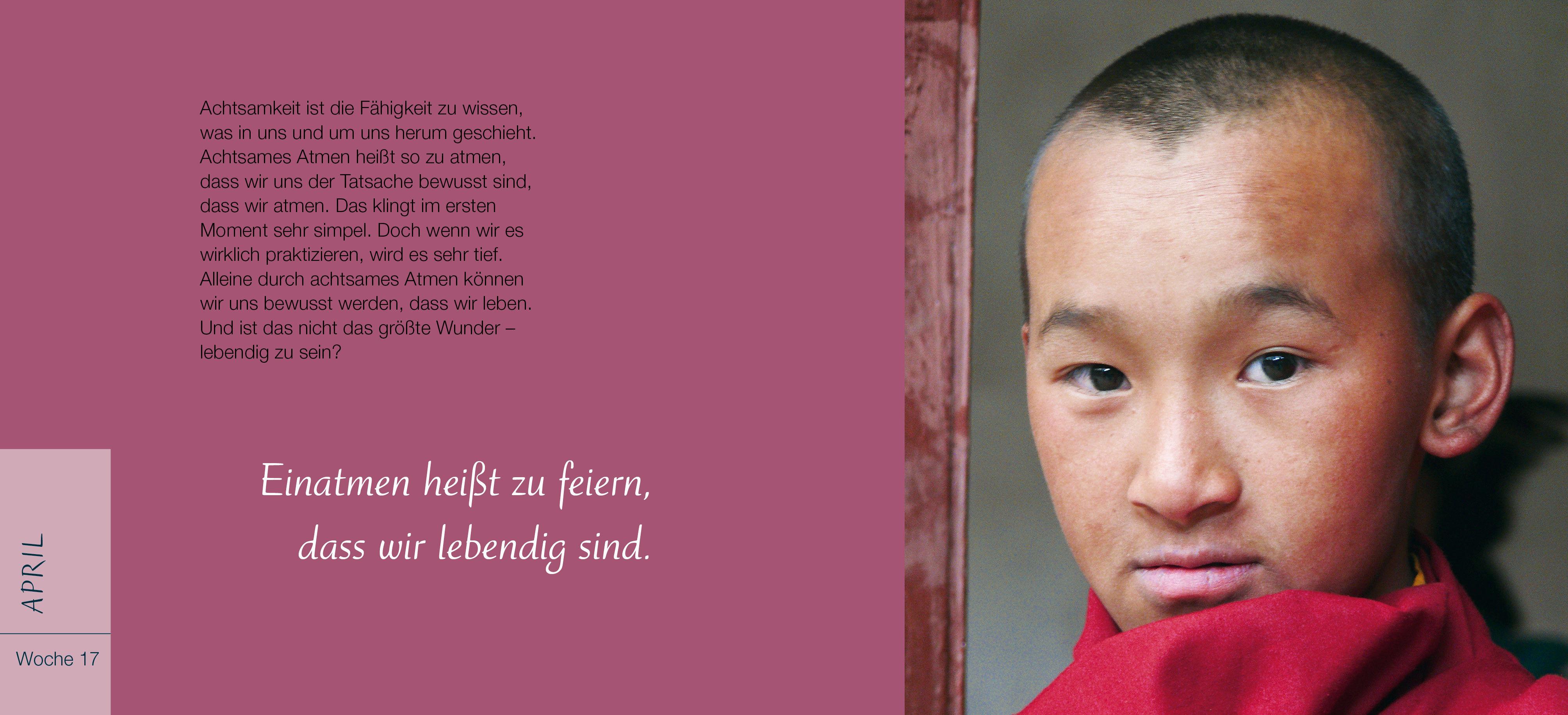 Beispielinhalt (Bild) Du bist ein Geschenk für die Welt