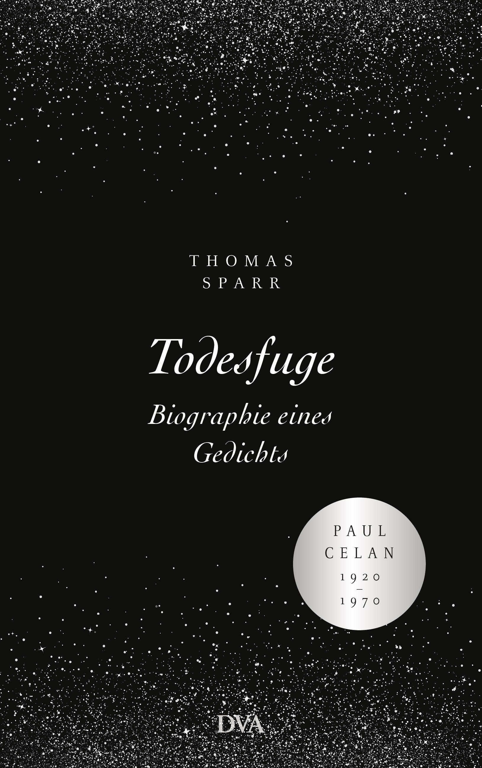 Vorderes Coverbild Todesfuge - Biographie eines Gedichts