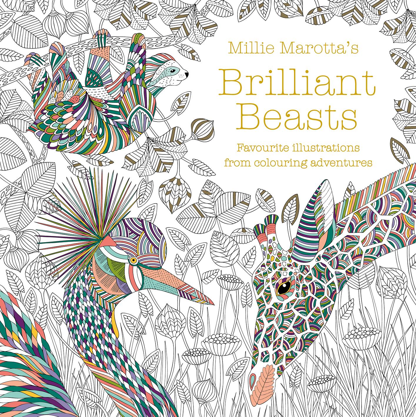 Vorderes Coverbild Millie Marotta's Brilliant Beasts