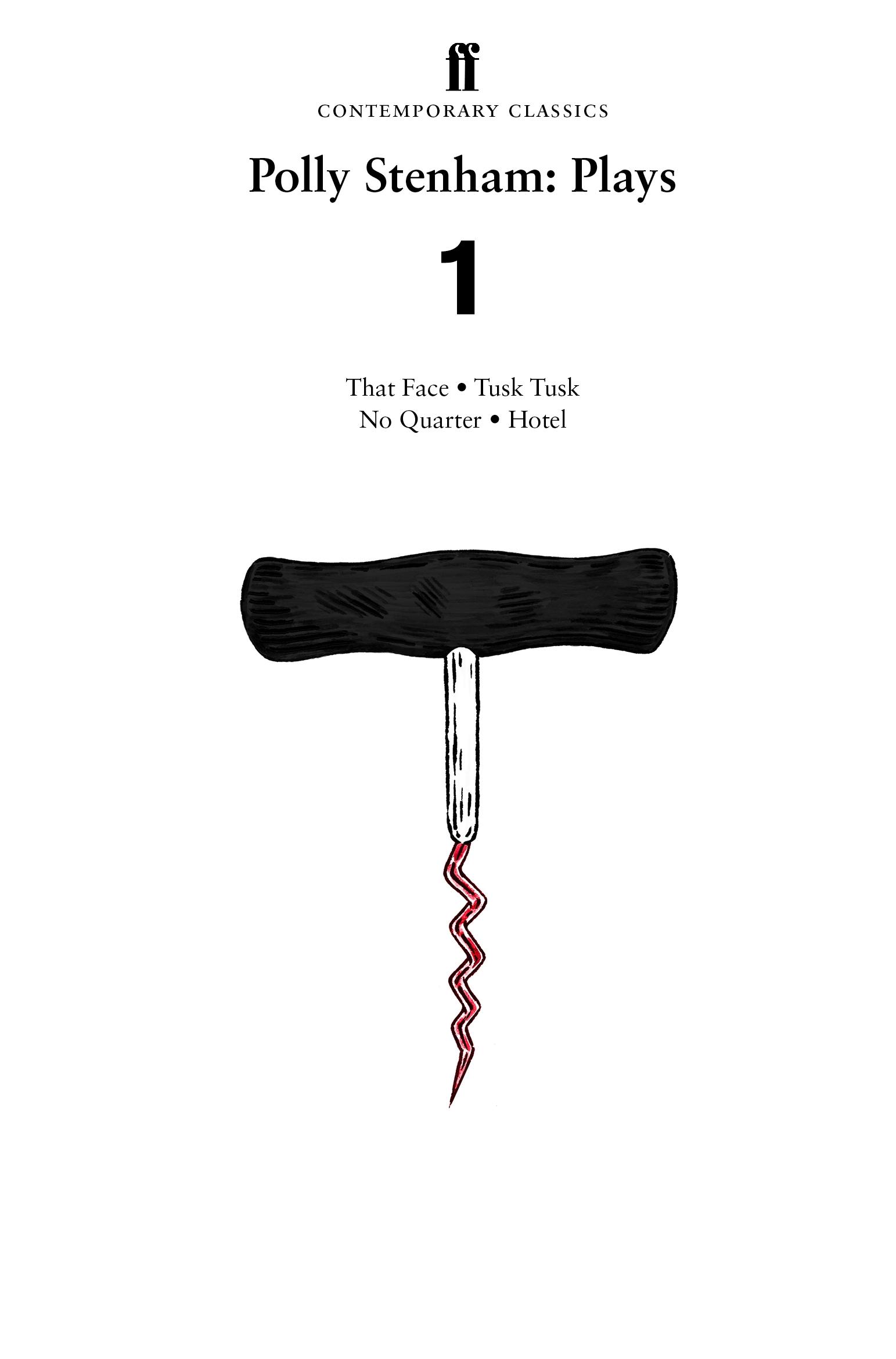 Vorderes Coverbild Polly Stenham: Plays 1