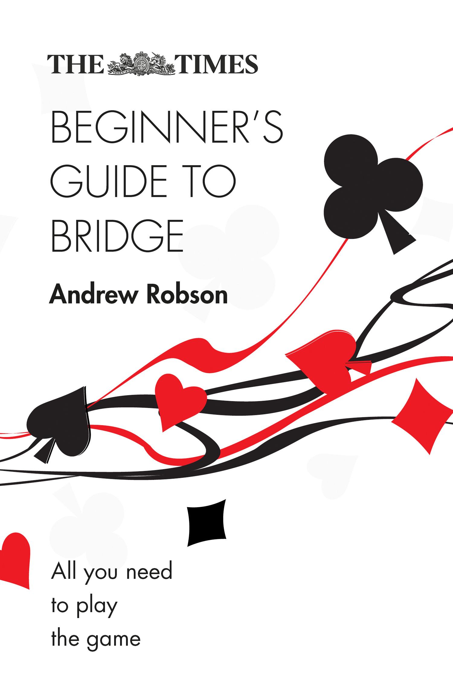 Vorderes Coverbild The Times Beginner's Guide to Bridge