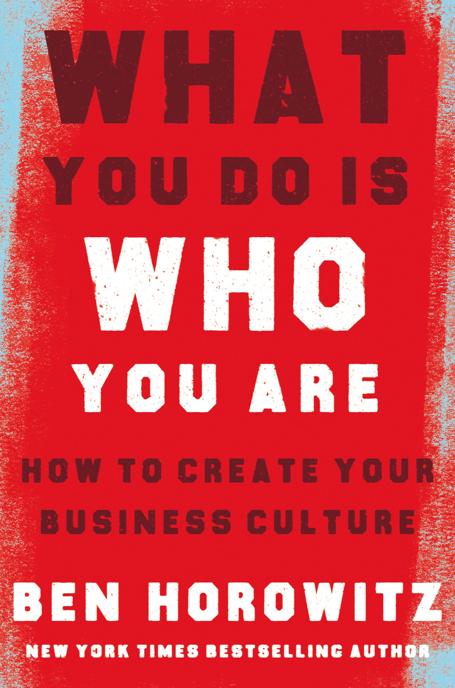 Vorderes Coverbild What You Do Is Who You Are