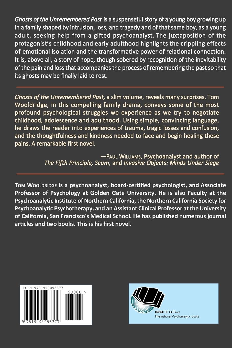 Rückseitencover Ghosts of the Unremembered Past