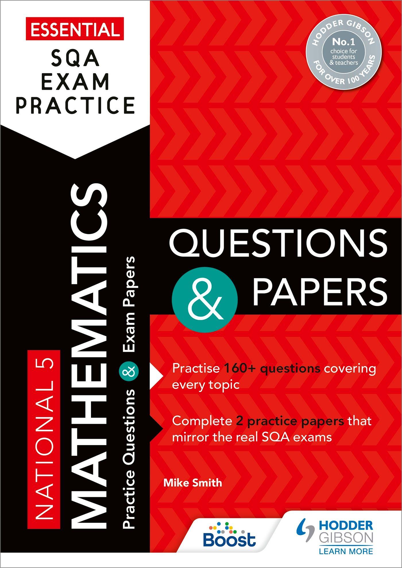 Vorderes Coverbild Essential SQA Exam Practice: National 5 Mathematics Questions and Papers