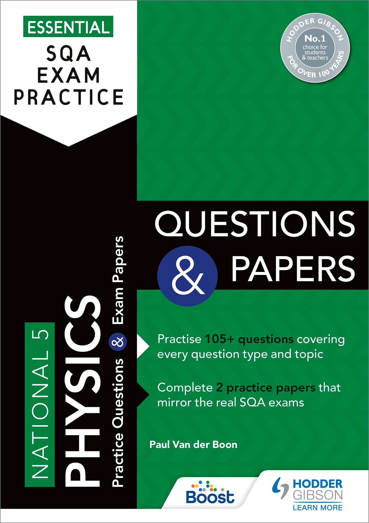 Vorderes Coverbild Essential SQA Exam Practice: National 5 Physics Questions and Papers