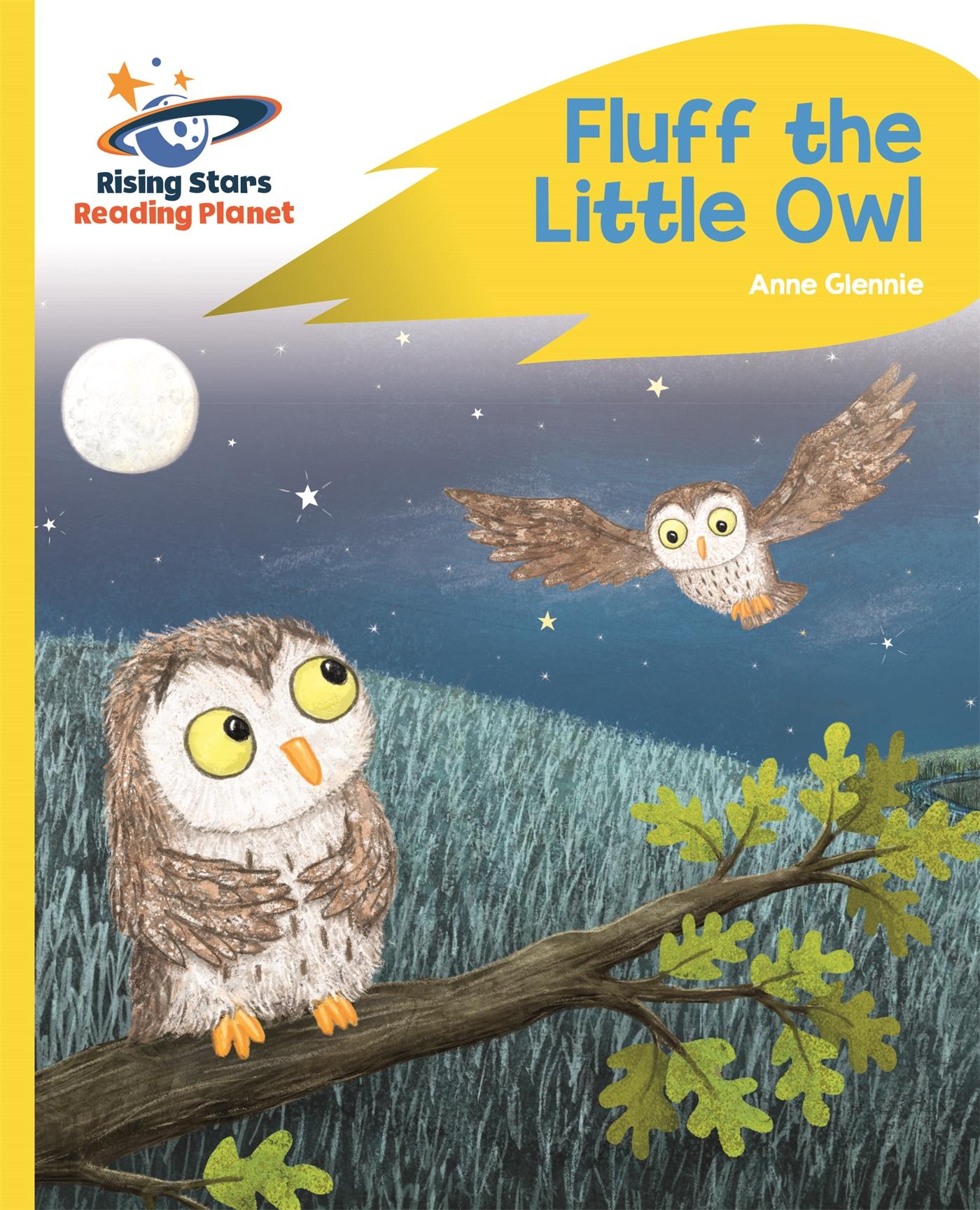 Vorderes Coverbild Reading Planet - Fluff the Little Owl - Yellow Plus: Rocket Phonics