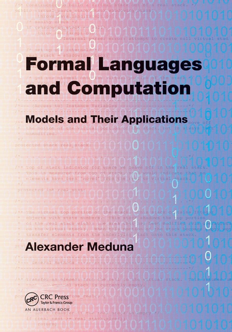 Vorderes Coverbild Formal Languages and Computation