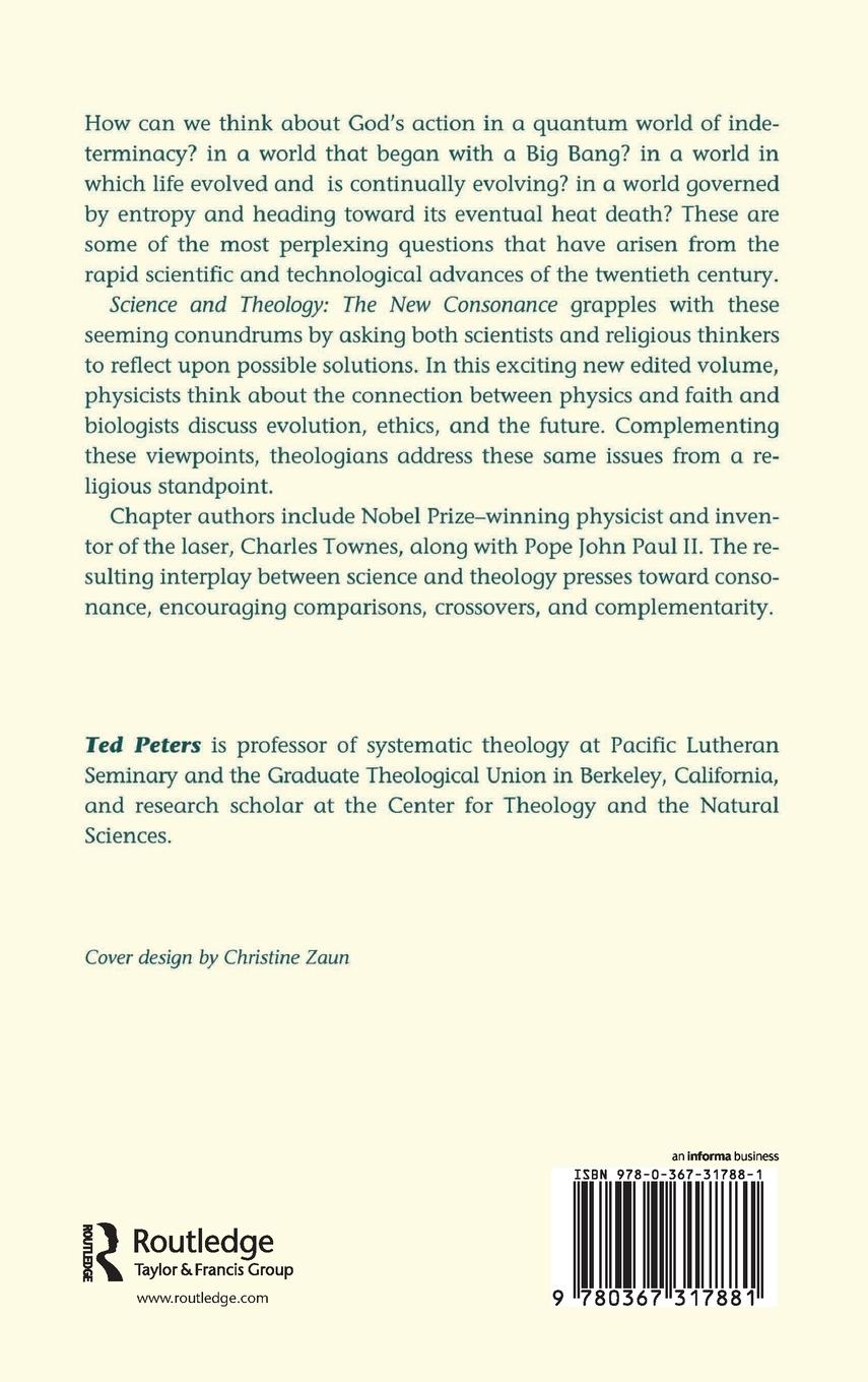 Rückseitencover Science And Theology