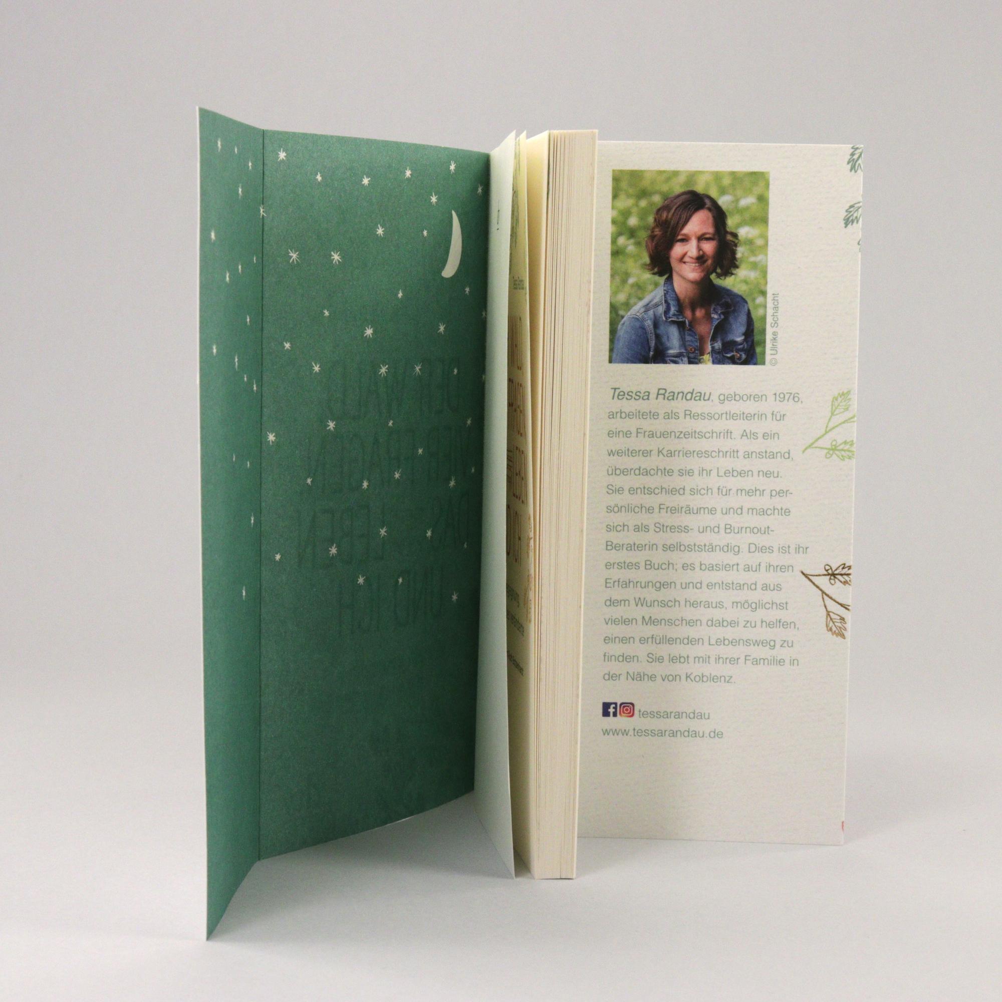 Beispielinhalt (Bild) Der Wald, vier Fragen, das Leben und ich Von einer Begegnung, die alles veränderte