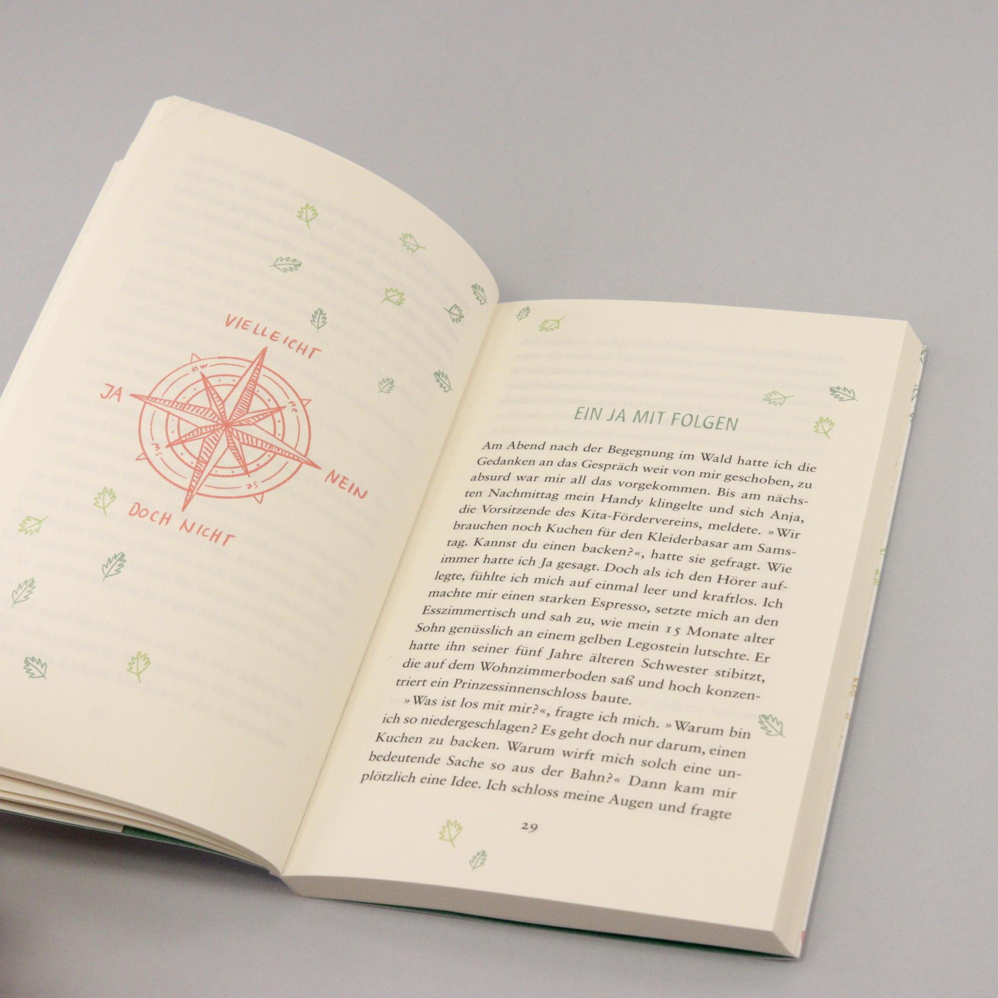 Beispielinhalt (Bild) Der Wald, vier Fragen, das Leben und ich Von einer Begegnung, die alles veränderte