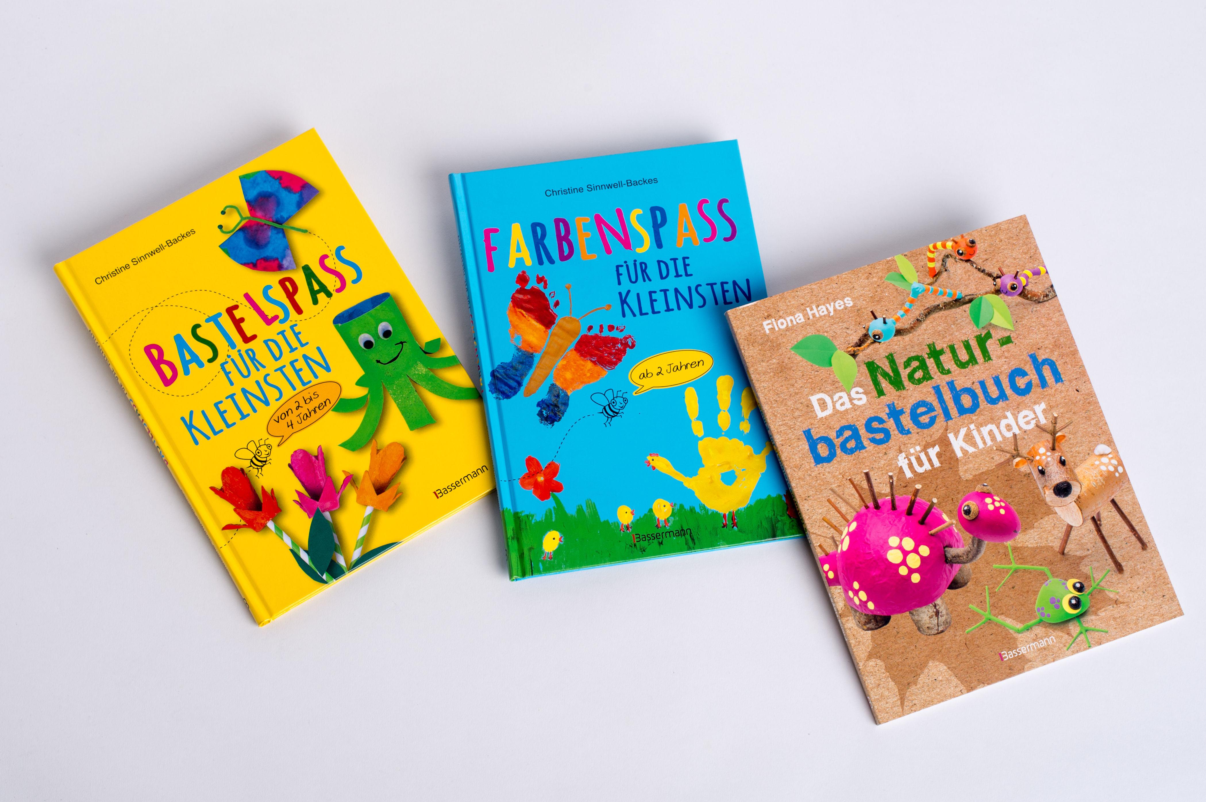 Beispielinhalt (Bild) Das Naturbastelbuch für Kinder. 41 Projekte zum Basteln mit allem, was Wald, Wiese und Strand hergeben