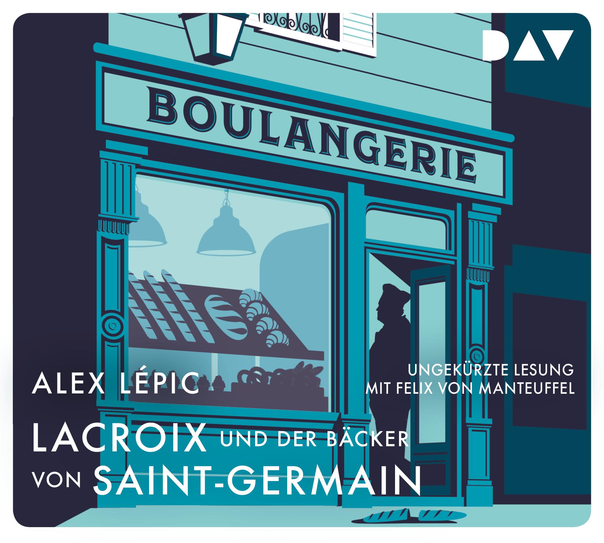 Vorderes Coverbild Lacroix und der Bäcker von Saint-Germain. Sein zweiter Fall