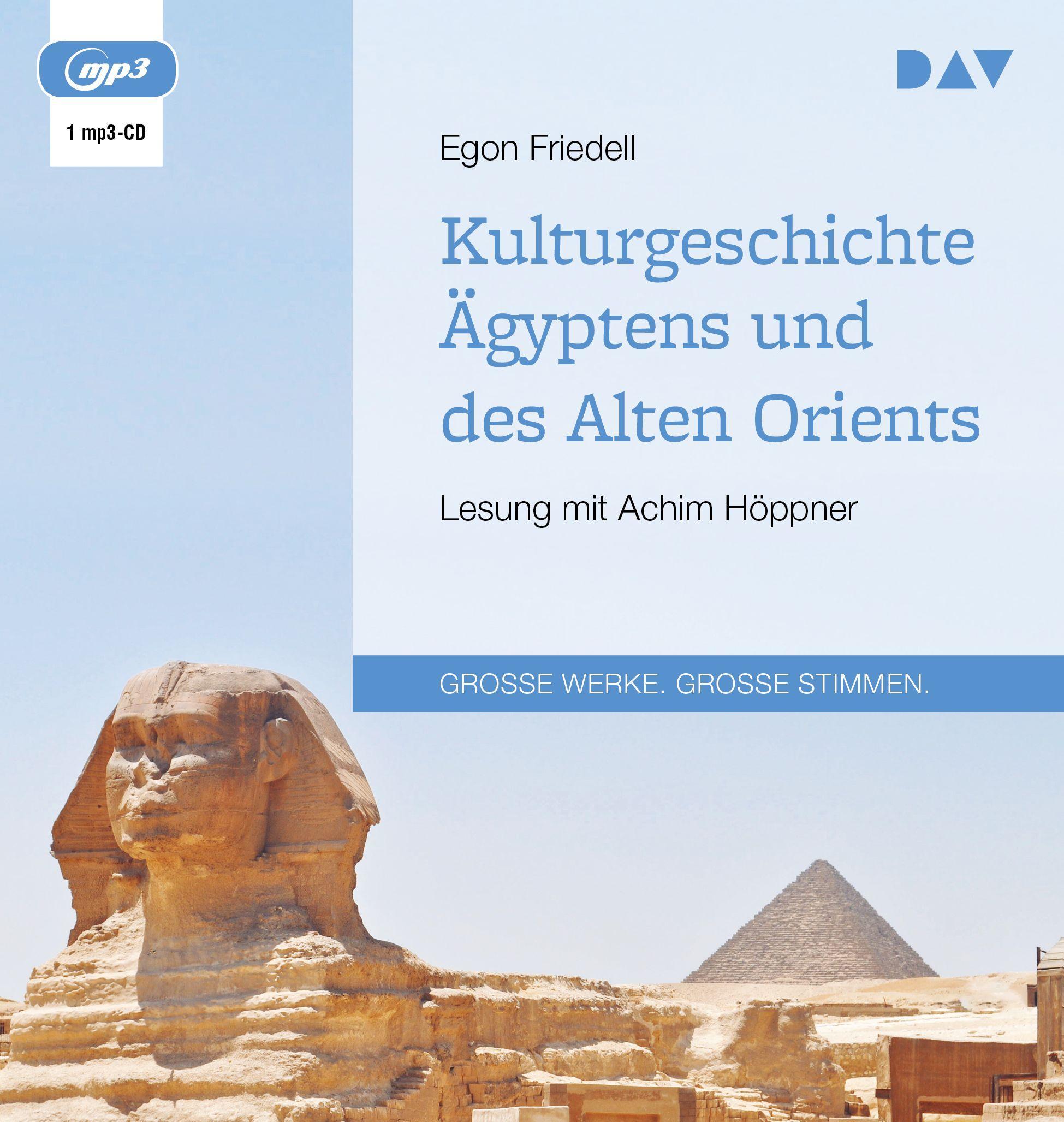 Vorderes Coverbild Kulturgeschichte Ägyptens und des Alten Orients