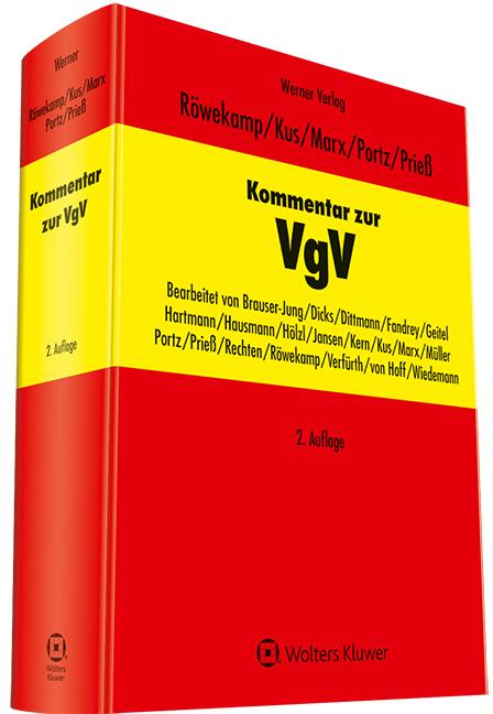 Vorderes Coverbild Kommentar zur VgV