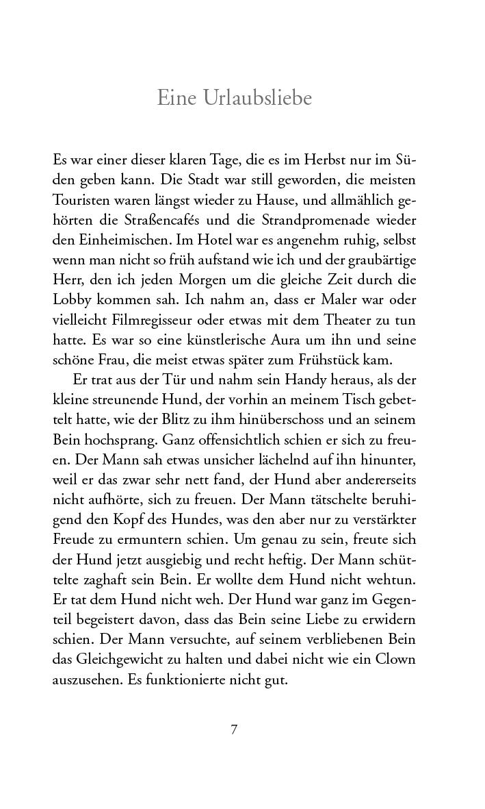 Beispielinhalt (Bild) Eine Urlaubsliebe