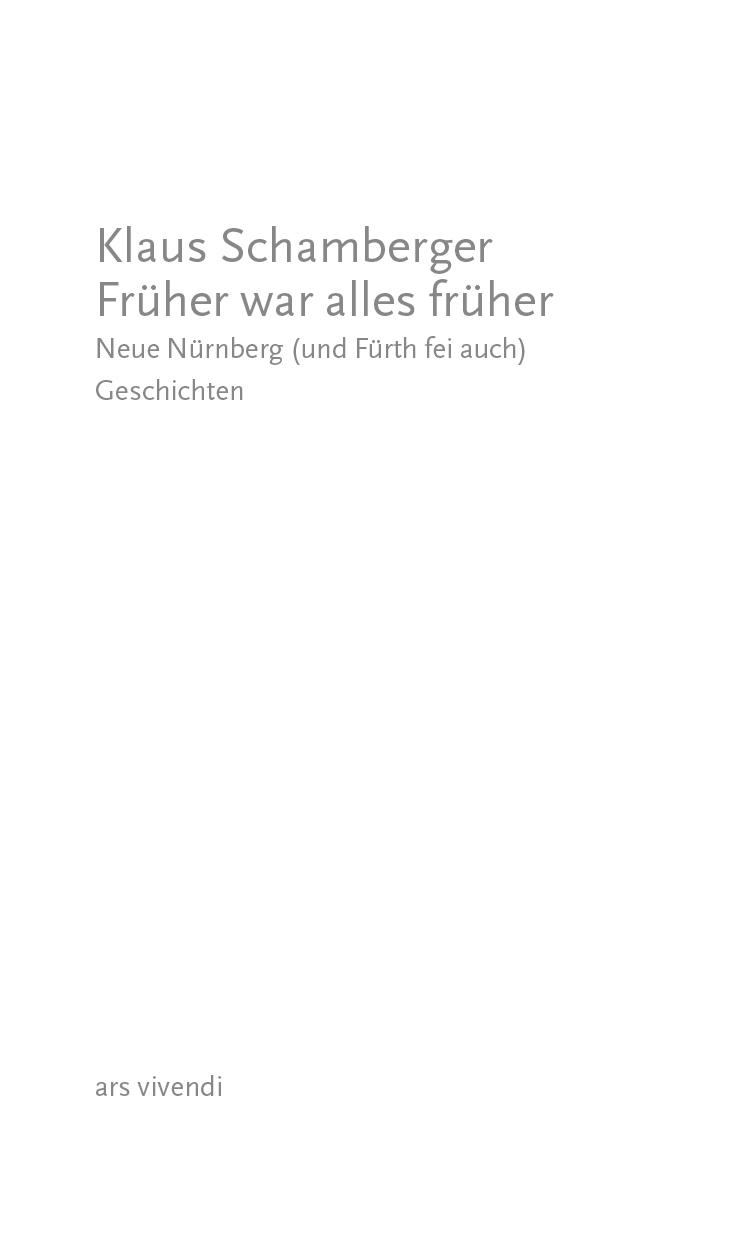 Beispielinhalt (Bild) Früher war alles früher